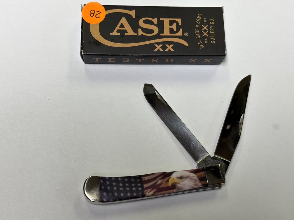 CASE XX EAGLE CCI WHITE SYNTHETIC SMOOTH TRAPPER