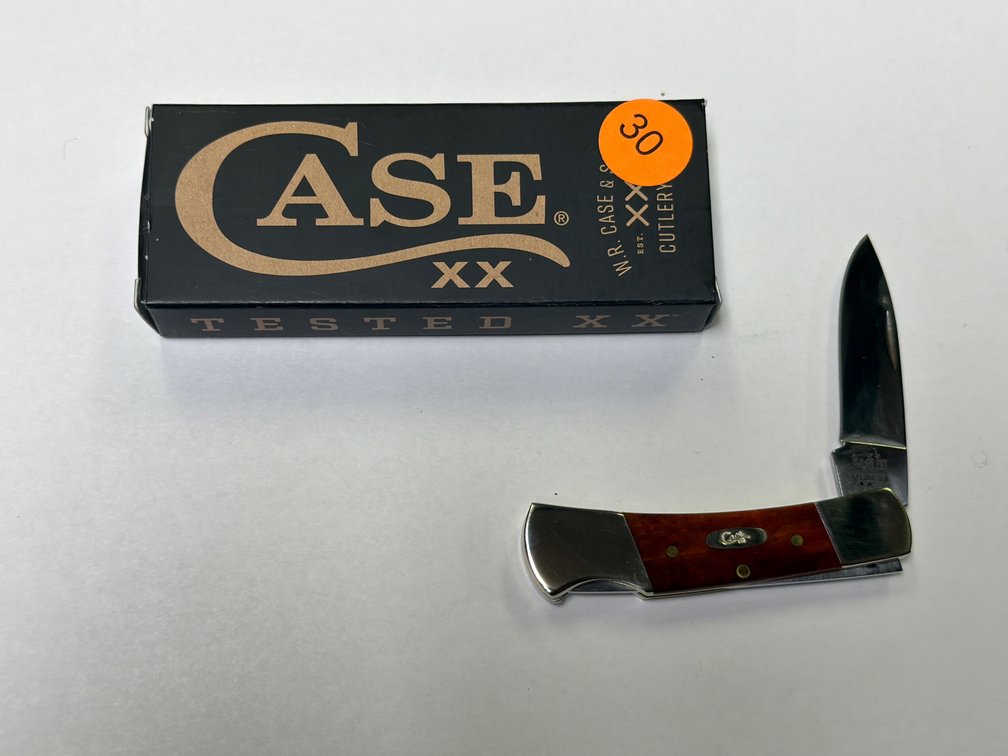 CASE XX CHESTNUT BONE SMOOTH LOCKBACK