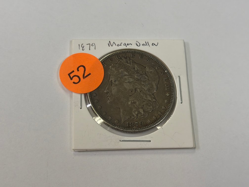 1879 MORGAN SILVER DOLLAR