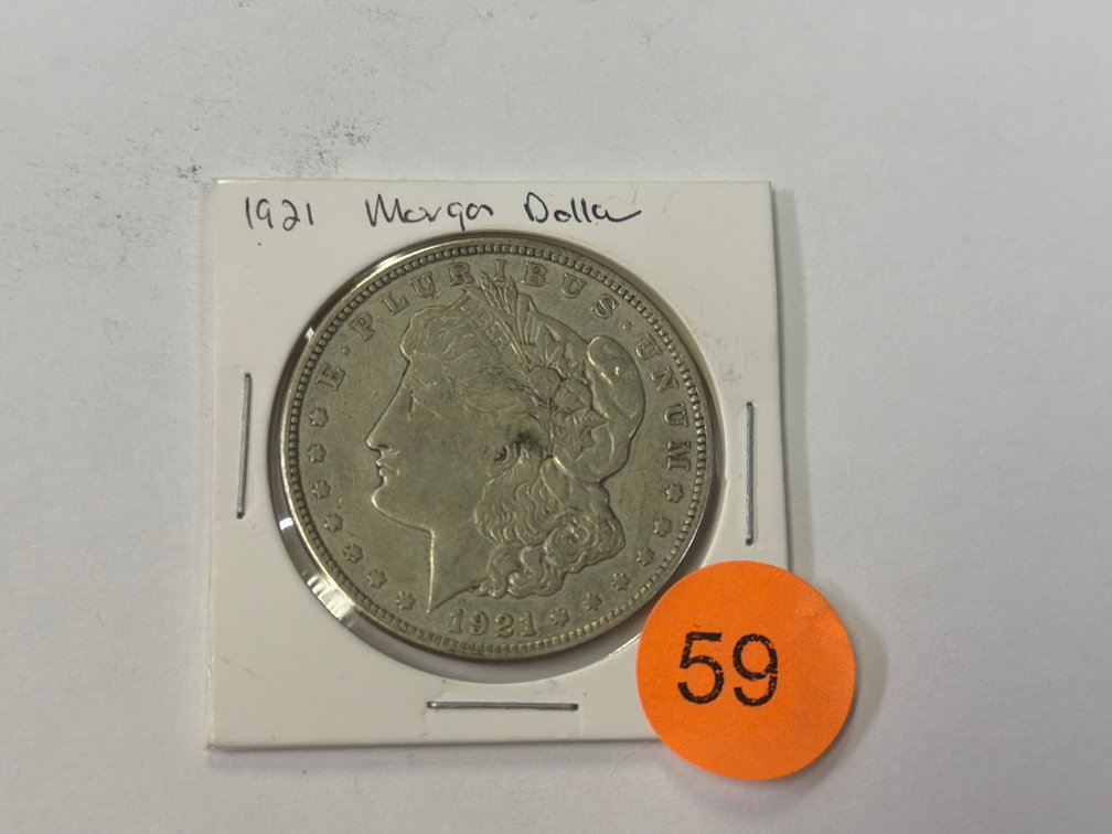 1921 MORGAN SILVER DOLLAR