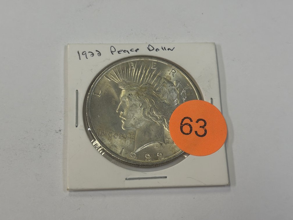 1922 PEACE DOLLAR