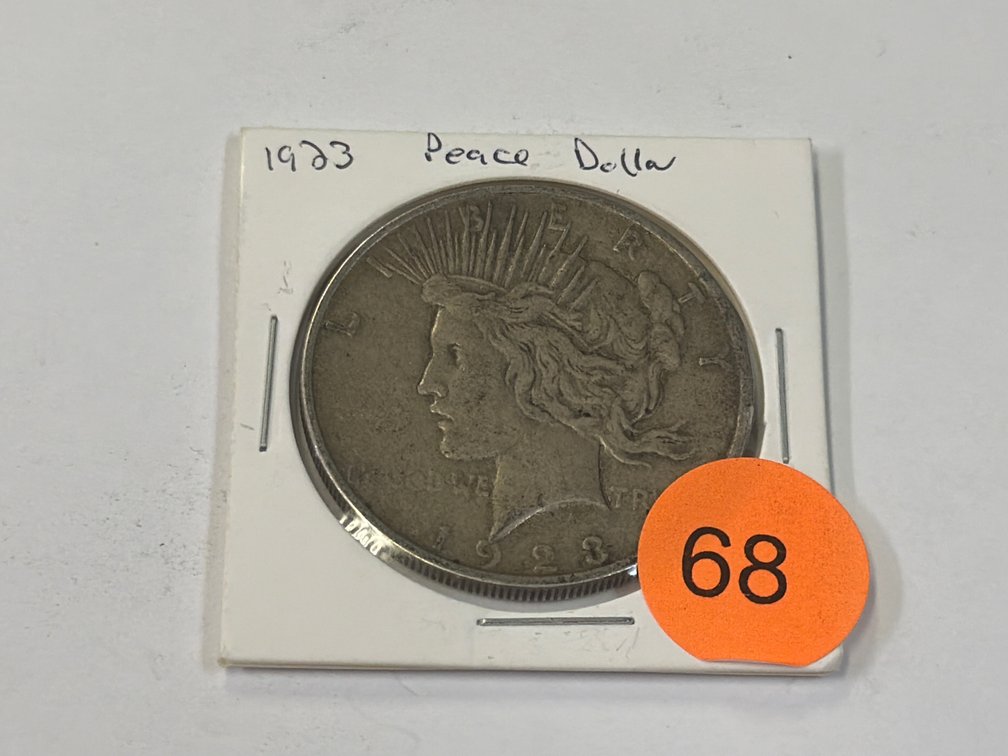 1923 SILVER PEACE DOLLAR