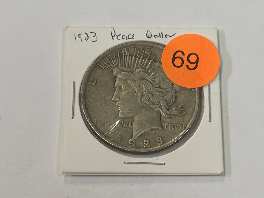 1923 SILVER PEACE DOLLAR