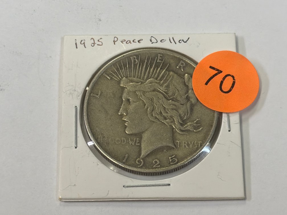 1923 SILVER PEACE DOLLAR