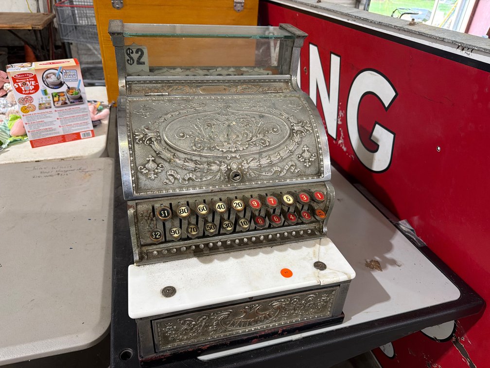 ANTIQUE NATIONAL CASH REGISTER