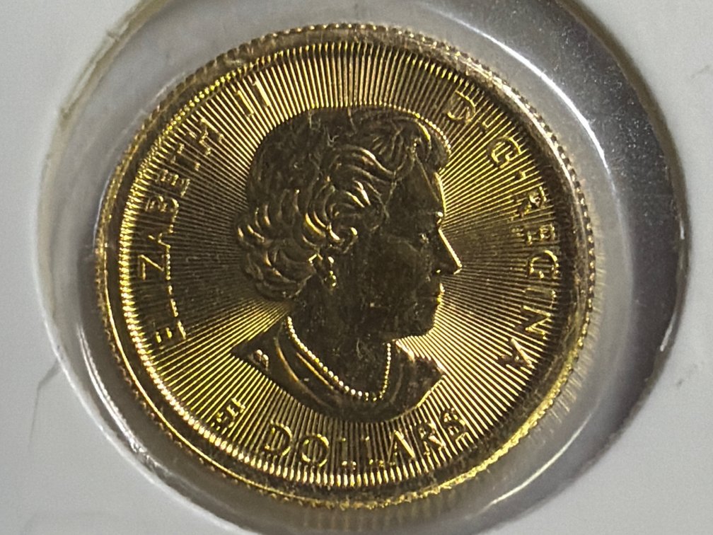 2018 $5 CANADA GOLD COIN