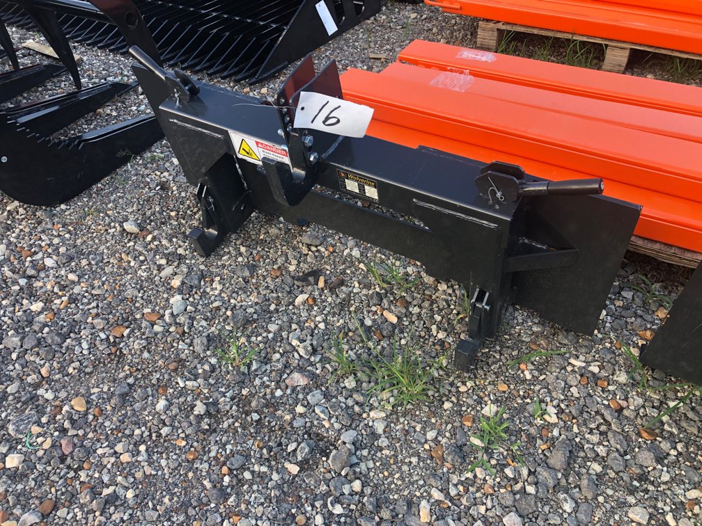 QUICK HITCH 3 PT / SKID STEER ADAPTER PLATE