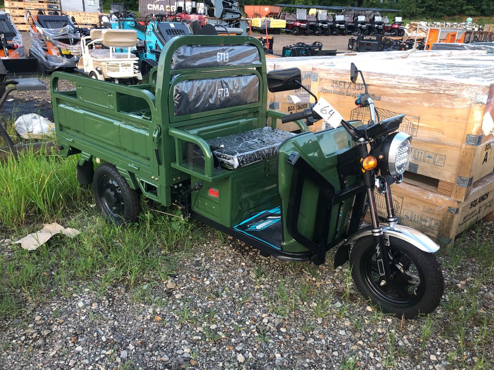 ELECTRIC TRICYCLE CART W DUMP BED