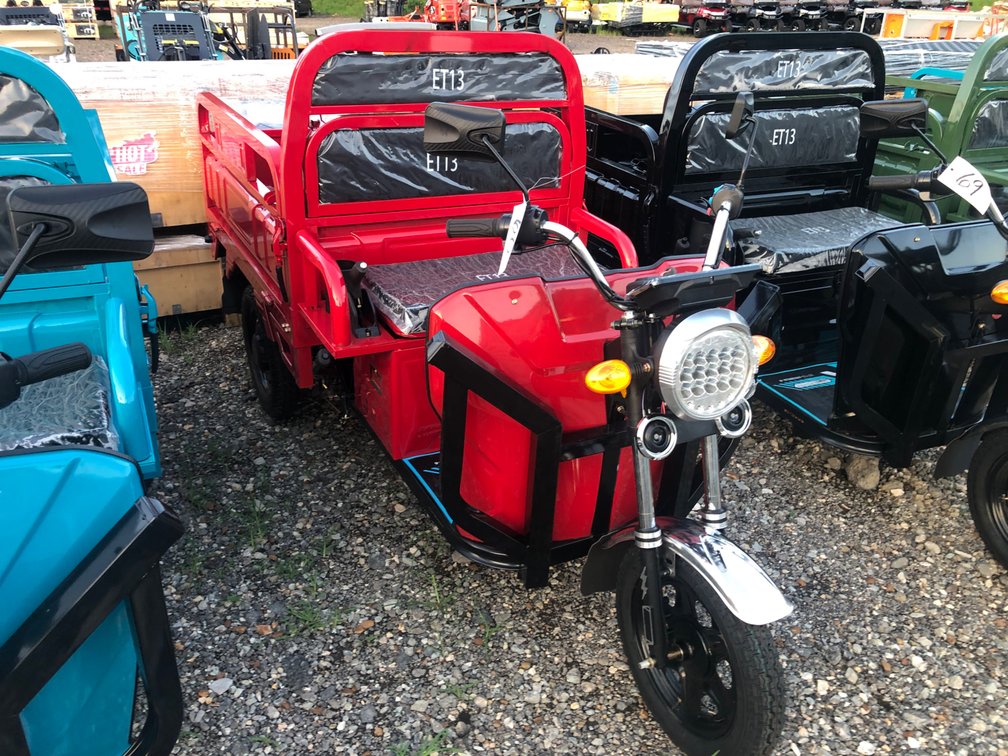 ELECTRIC TRICYCLE CART W DUMP BED