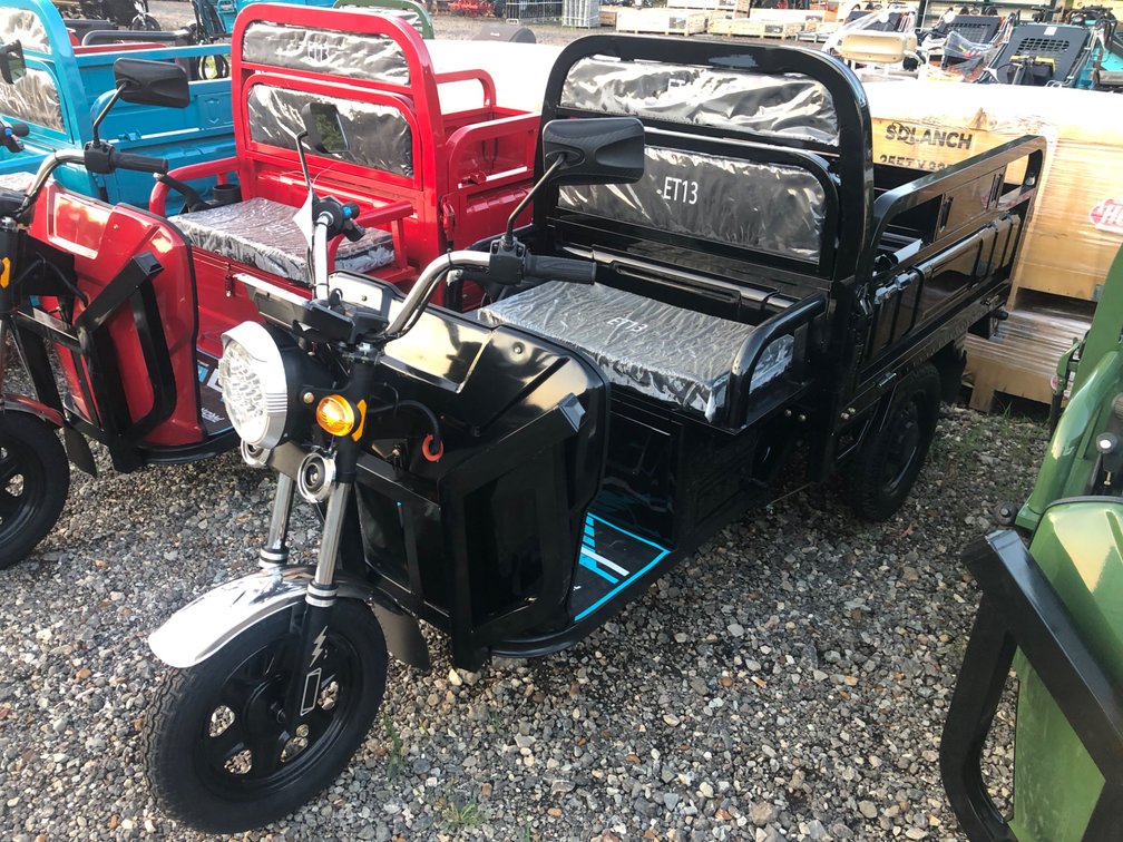 ELECTRIC TRICYCLE CART W DUMP BED