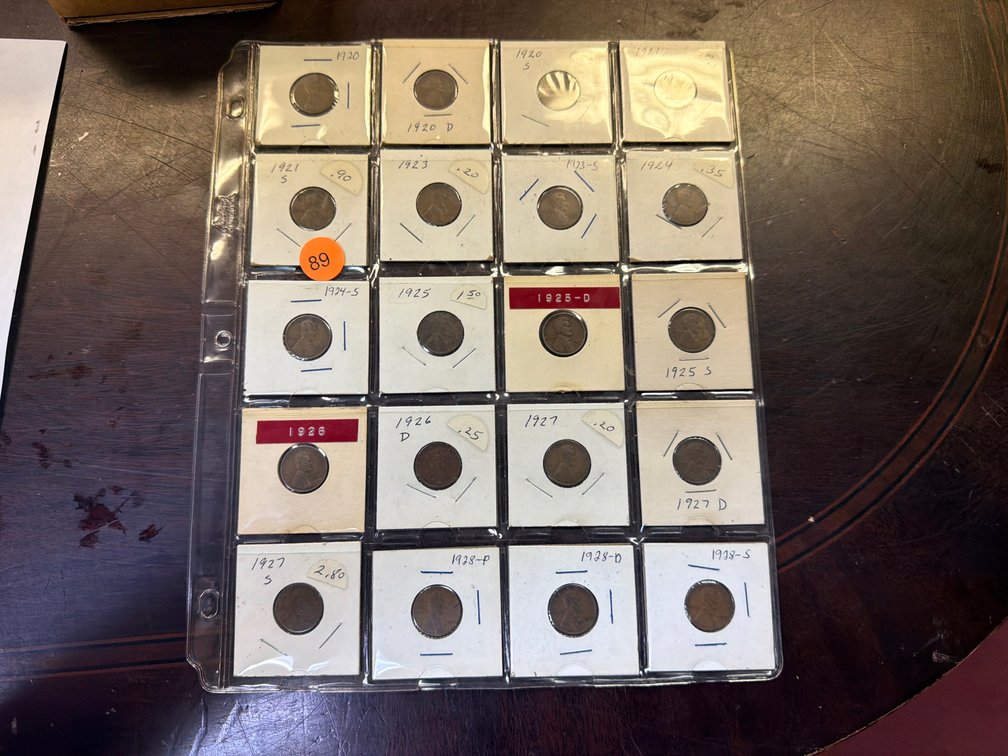 LOT OF WHEAT PENNIES