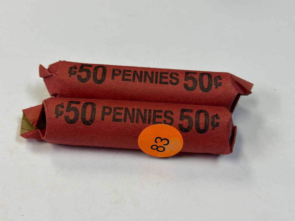 TWO ROLLS MIXED WHEAT PENNIES