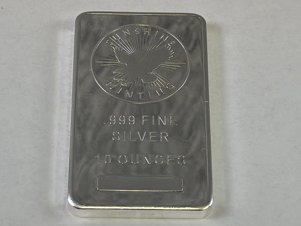 10 OZ SILVER BAR