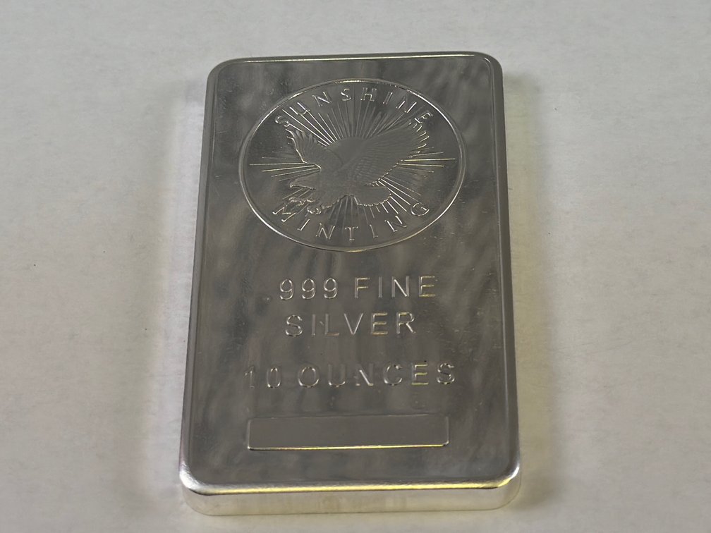 10 OZ SILVER BAR