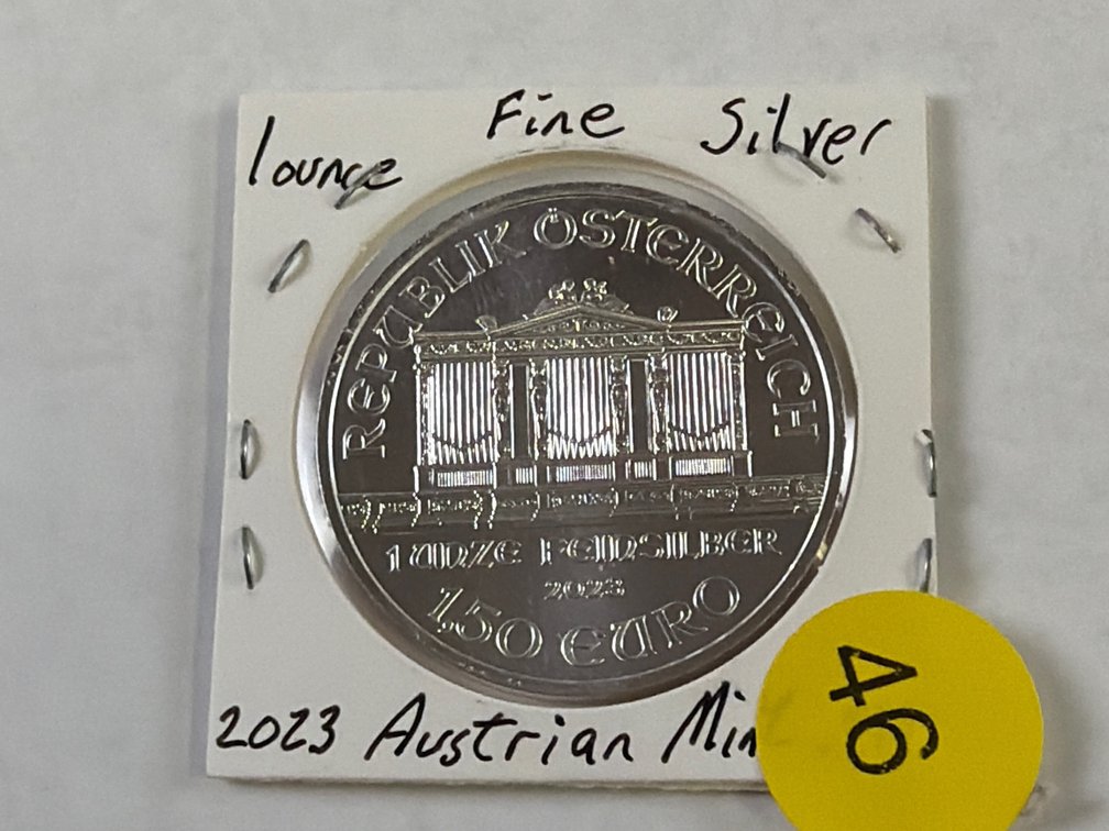 1 OZ 2023 AUSTRIAN SILVER PHILHARMONIC COIN
