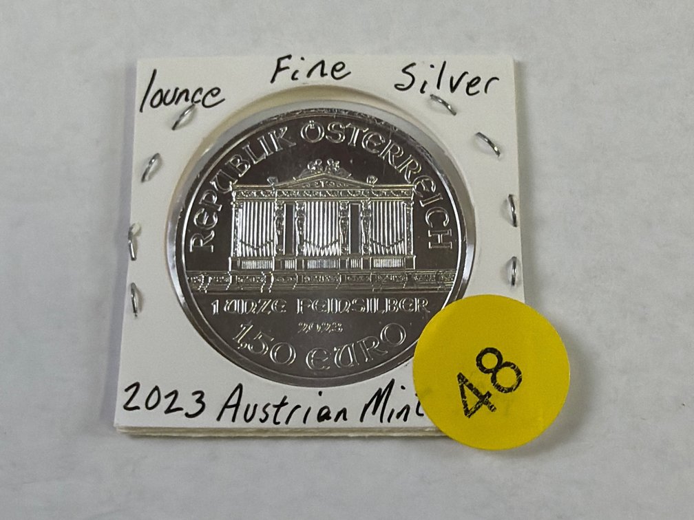 1 OZ 2023 AUSTRIAN SILVER PHILHARMONIC COIN