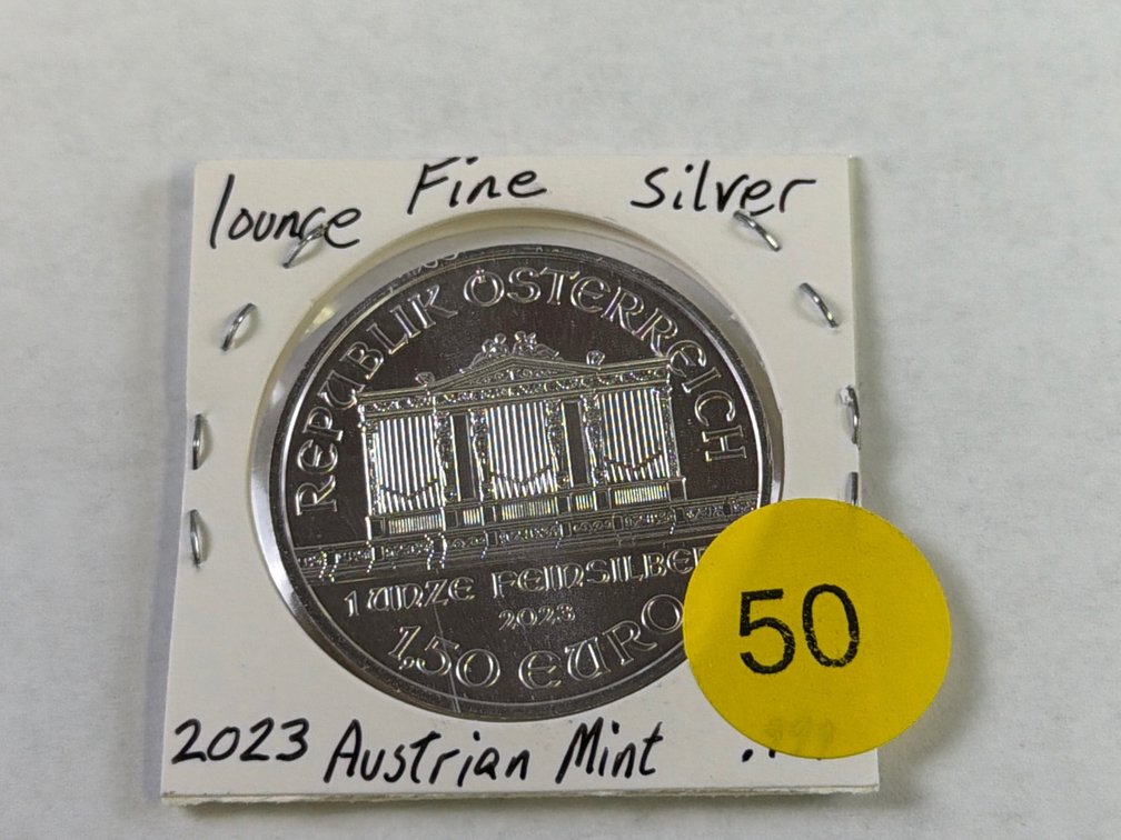 1 OZ 2023 AUSTRIAN SILVER PHILHARMONIC COIN