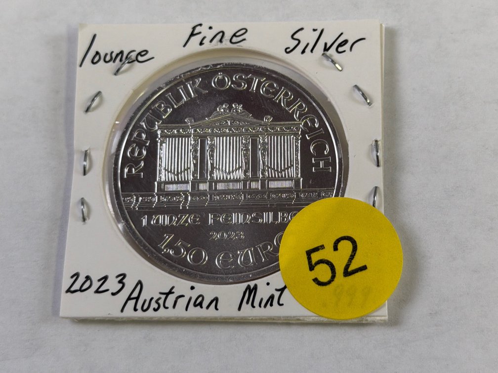 1 OZ 2023 AUSTRIAN SILVER PHILHARMONIC COIN