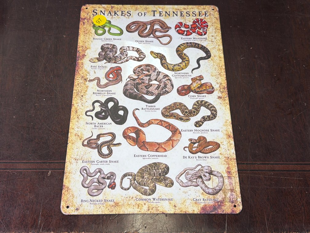 SNAKES OF TN SIGN