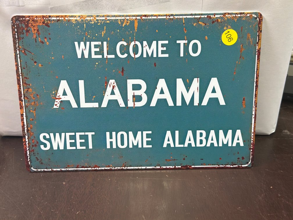 ALABAMA SIGN