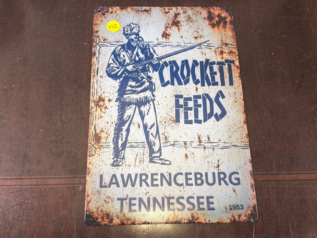 CROCKETT SIGN