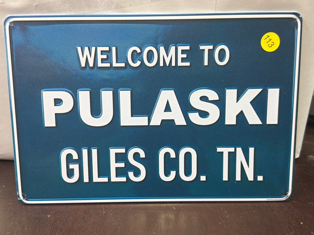 PULASKI SIGN