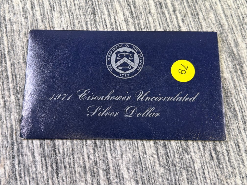 1971 EISENHOWER UNCIRCULATED SILVER DOLLAR