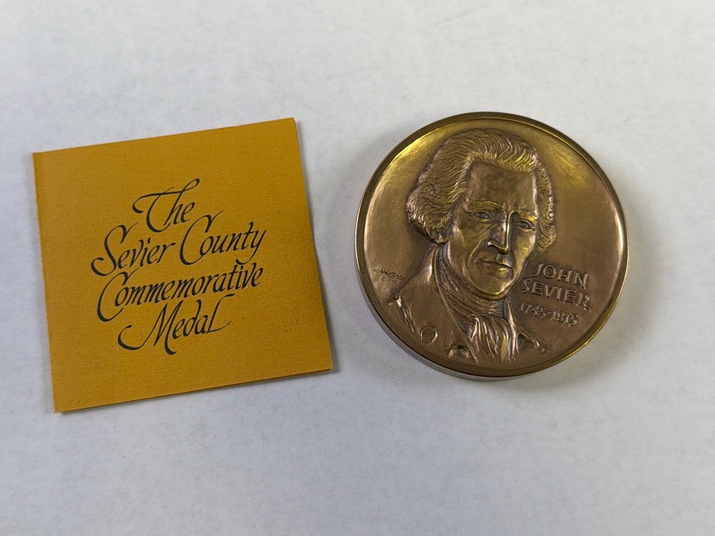 THE SEVIER COUNTY COMMEMORATIVE MEDAL