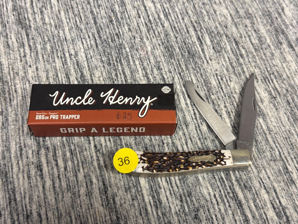 UNCLE HENRY 285 UH PRO TRAPPER KNIFE