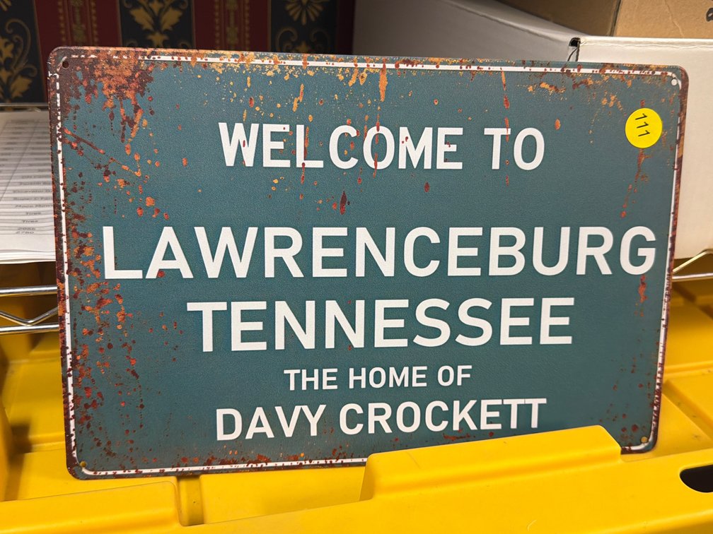 LAWRENCEBURG SIGN