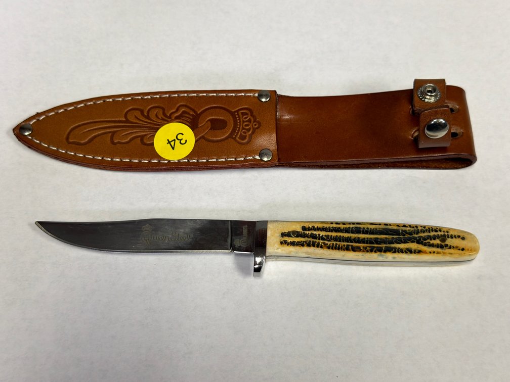 QUEEN STEEL KNIFE & SHEATH