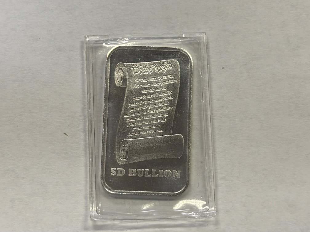 ONE OUNCE SILVER BAR