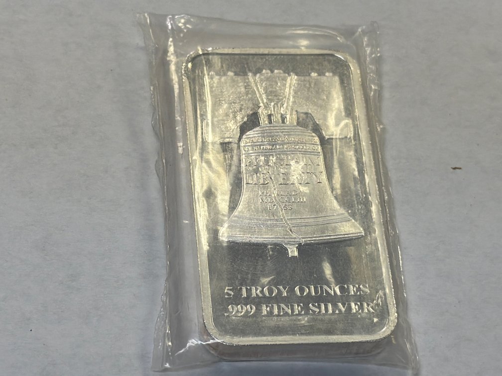 5 OUNCE SILVER BAR