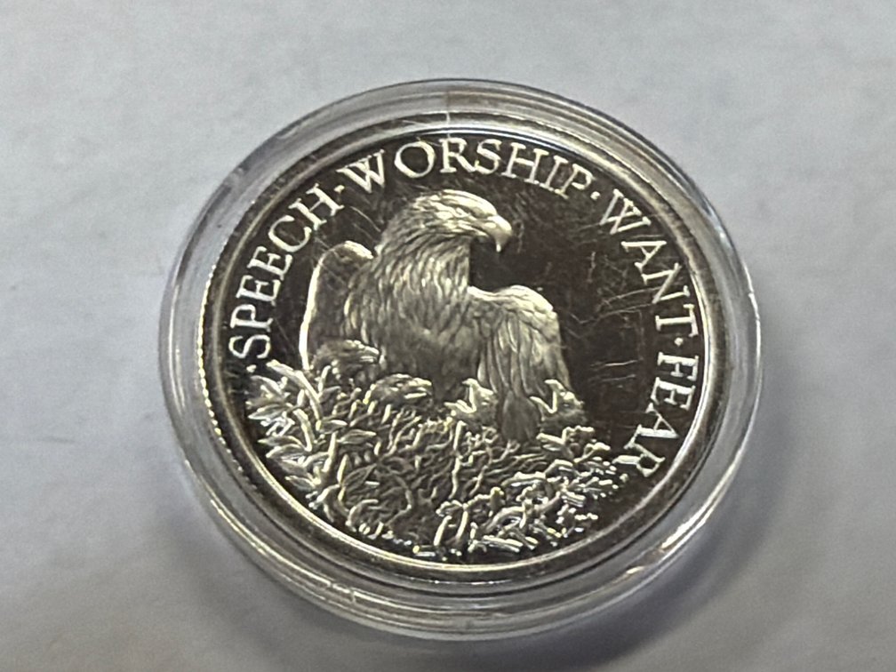 ONE TROY OUNCE SILVER ROUND