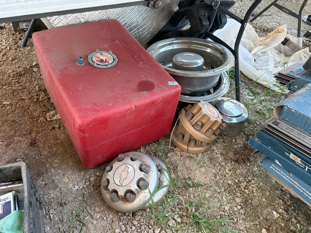 WHEELS, CAPS, FUEL TANK
