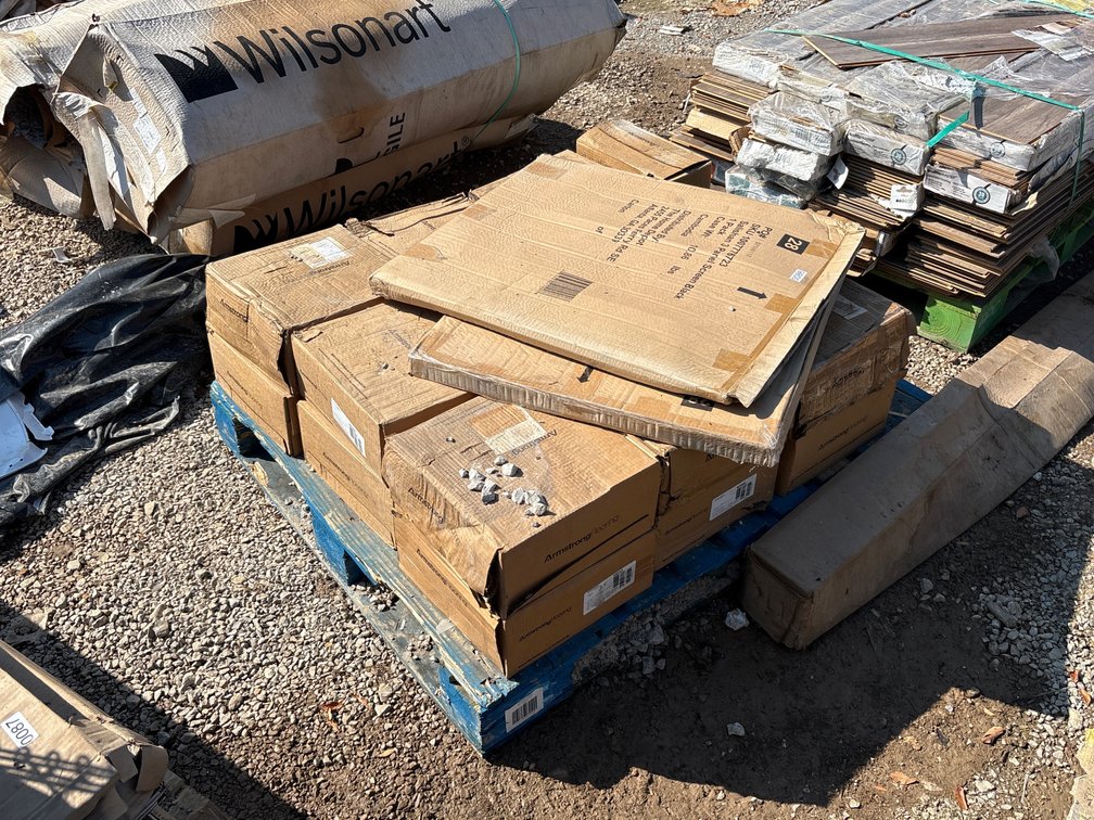 PALLET OF ARMSTRONG FLOORING