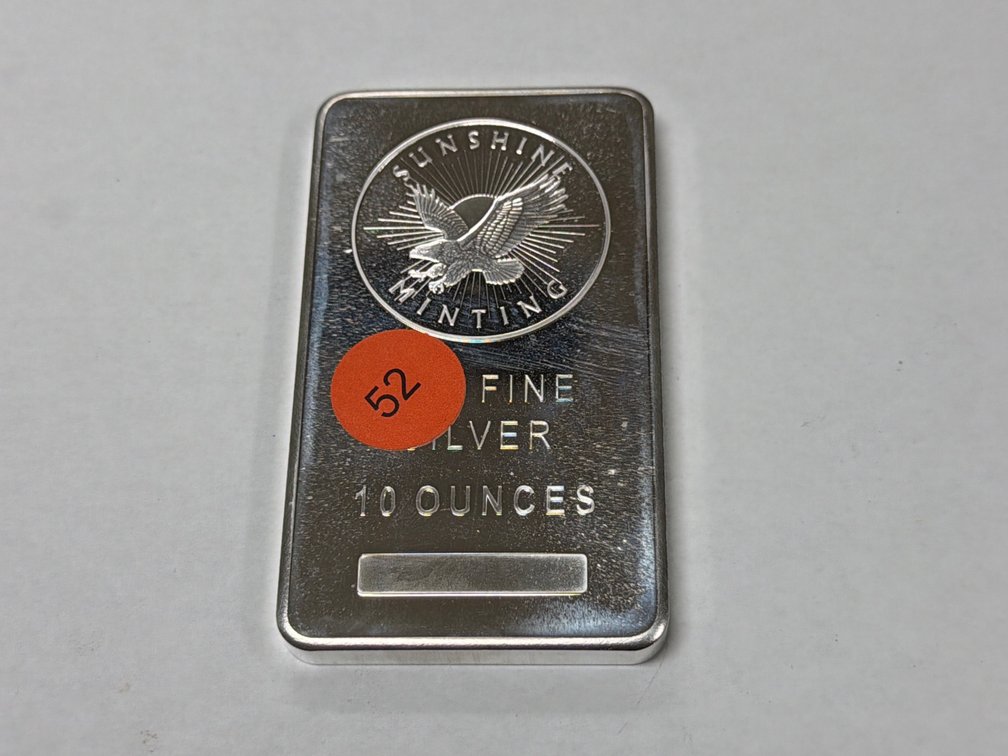 10 OZ SILVER BAR