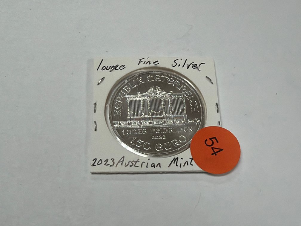 2023 1 OZ AUSTRIAN SILVER PHILHARMONIC COIN