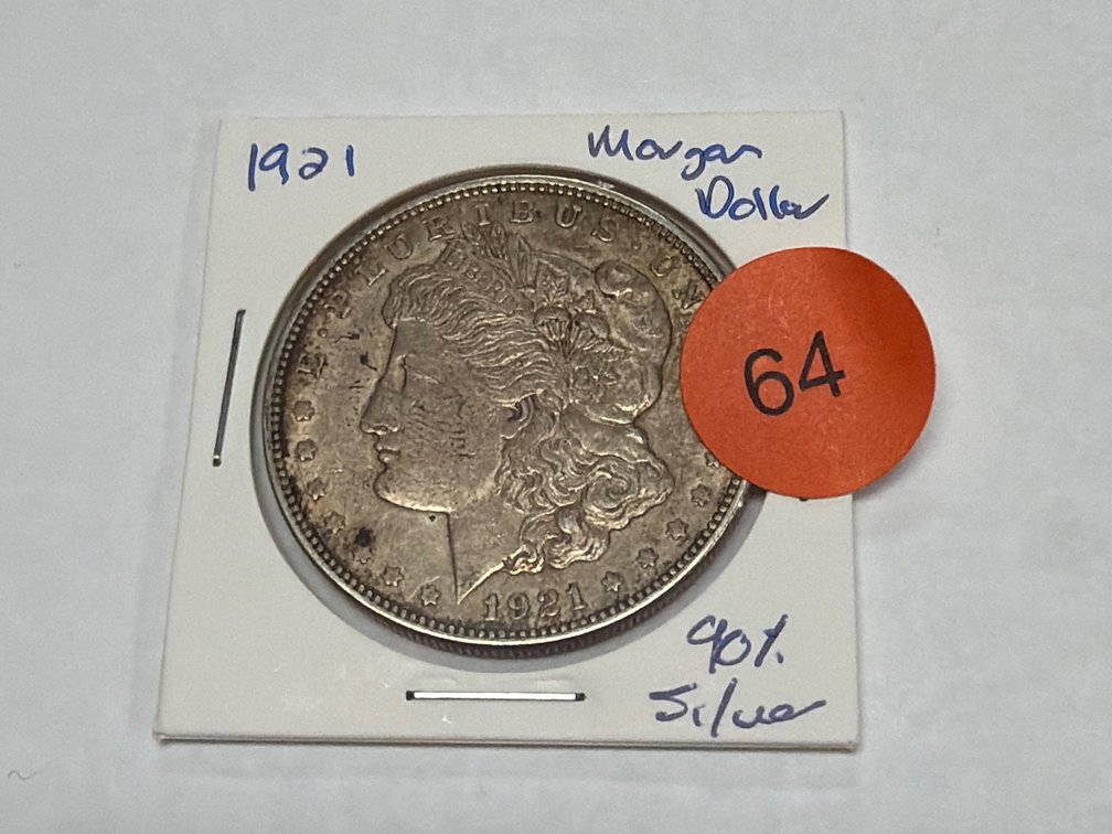 1921 MORGAN SILVER DOLLAR
