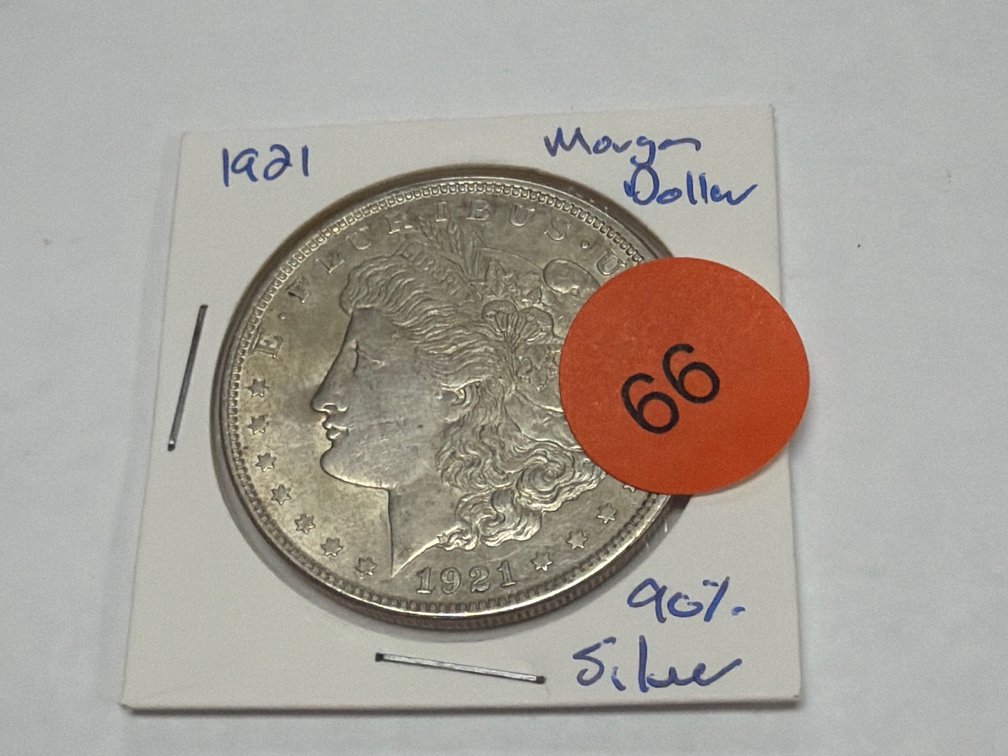 1921 MORGAN SILVER DOLLAR