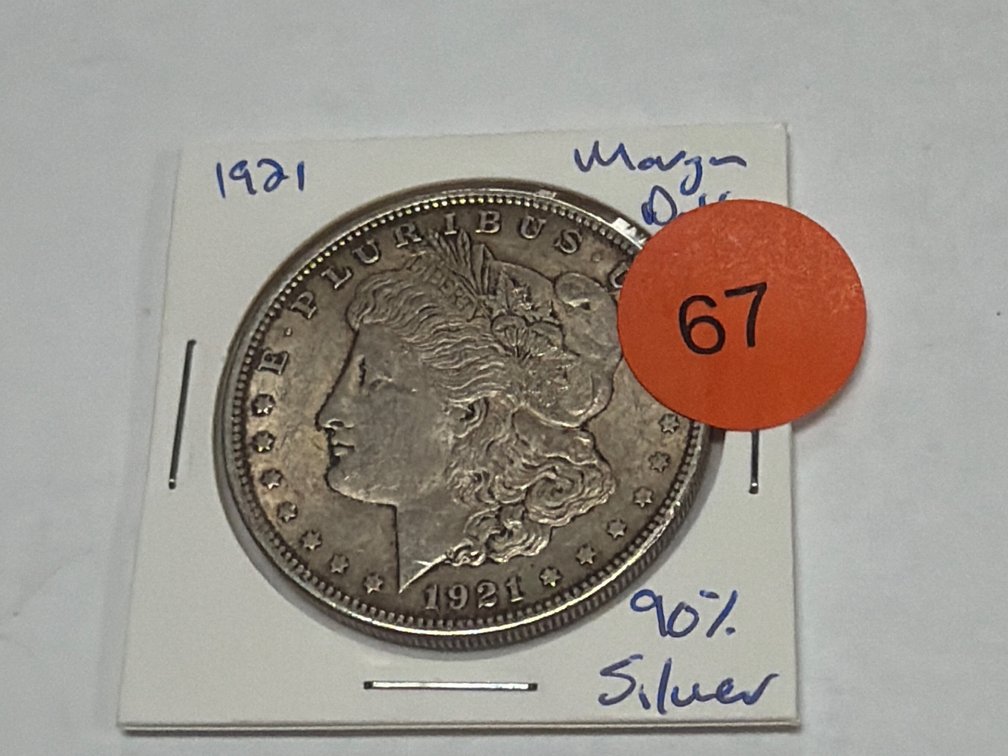 1921 MORGAN SILVER DOLLAR