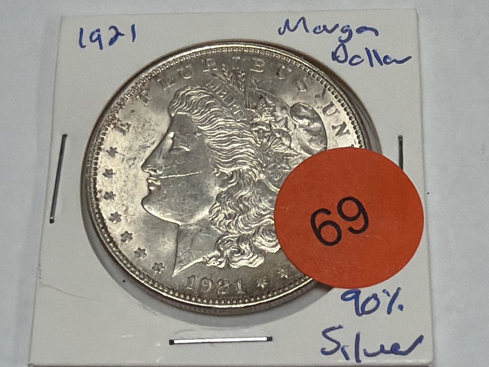 1921 MORGAN SILVER DOLLAR