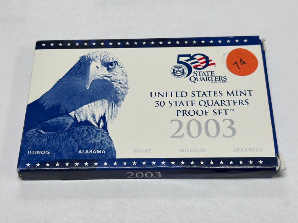 2003 50 STATE QUARTERS PROOF SET