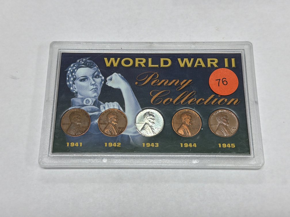 WORLD WAR II PENNY COLLECTION