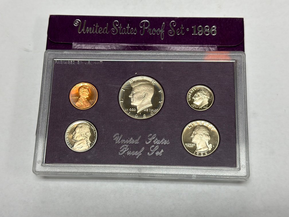 1986 UNITED STATES PROOF SET