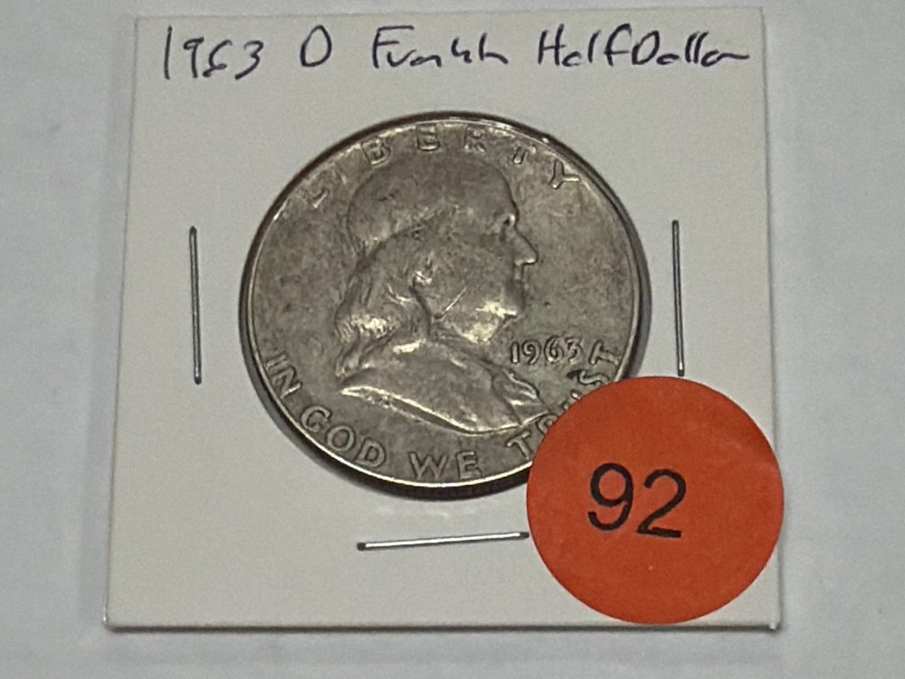1963 FRANKLIN HALF DOLLAR