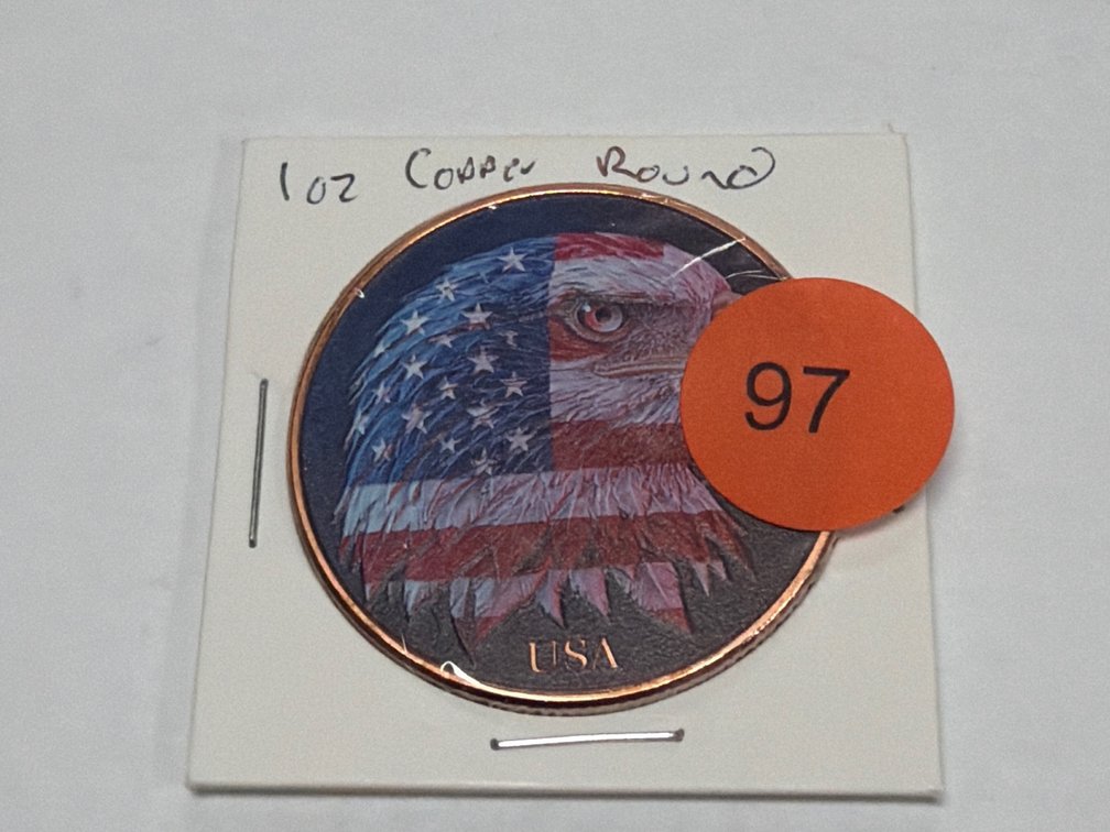 1 OZ COPPER ROUND