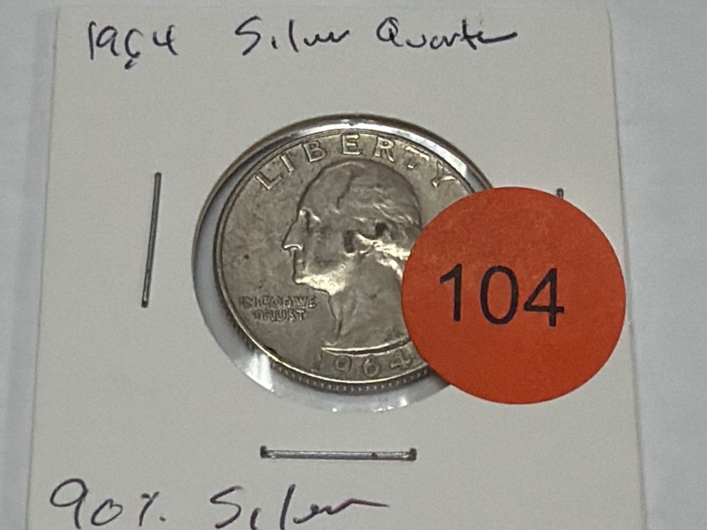 1964-D SILVER QUARTER