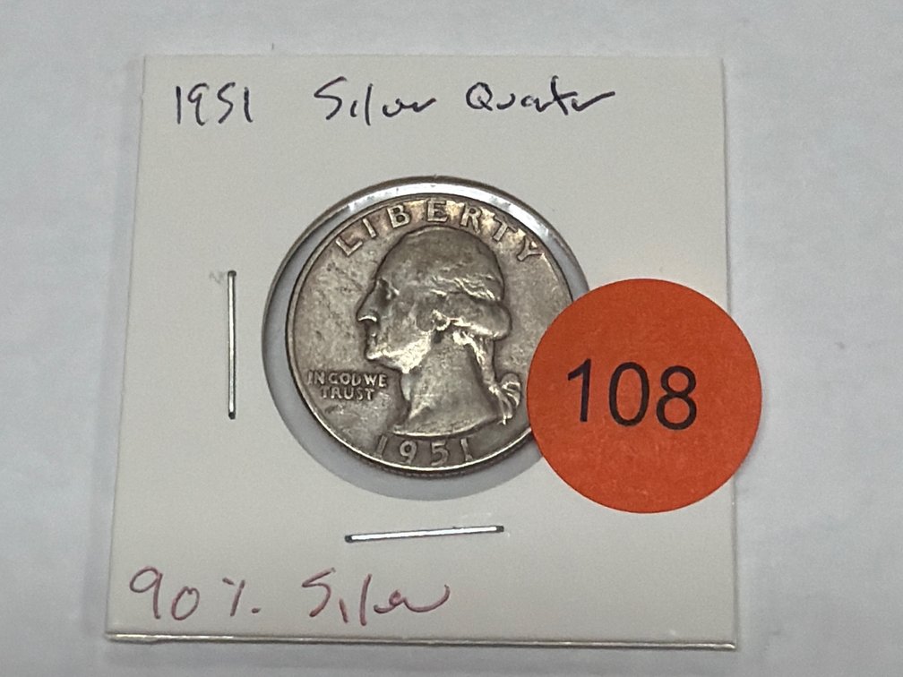 1951-D SILVER QUARTER