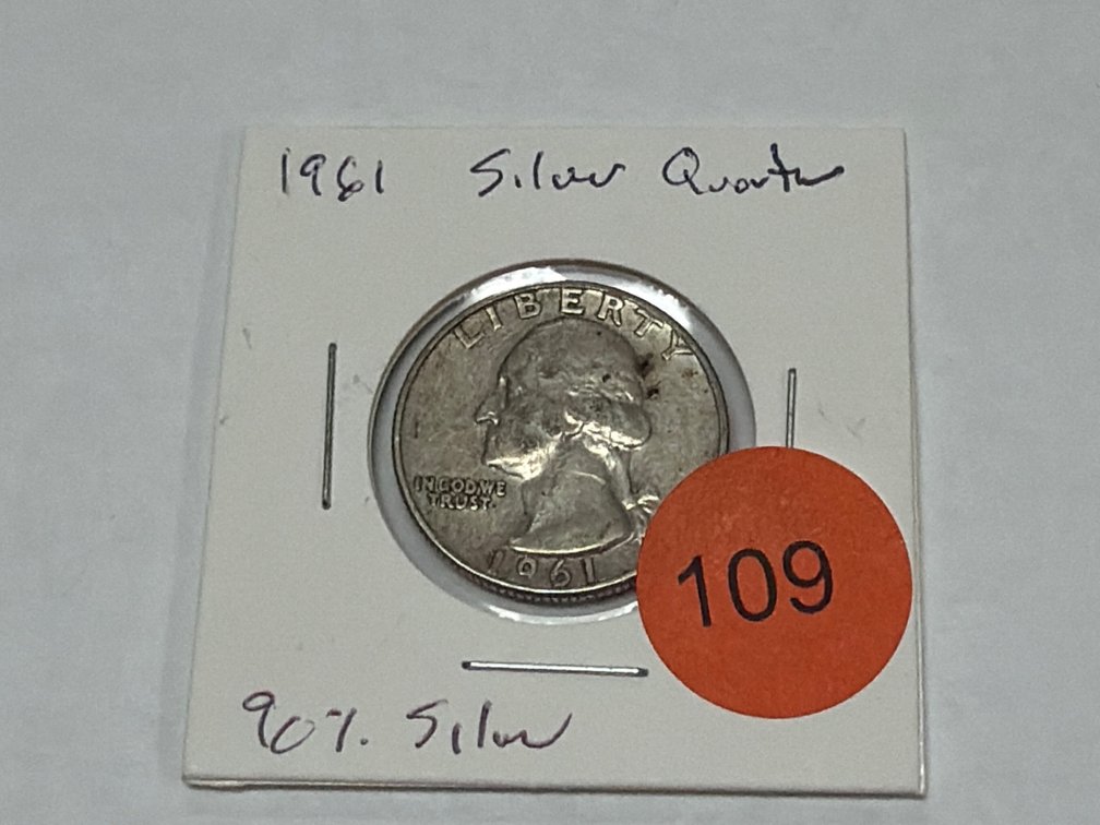 1961 SILVER QUARTER
